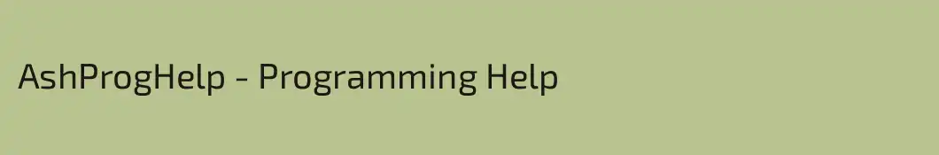 AshProgHelp - Programming Help